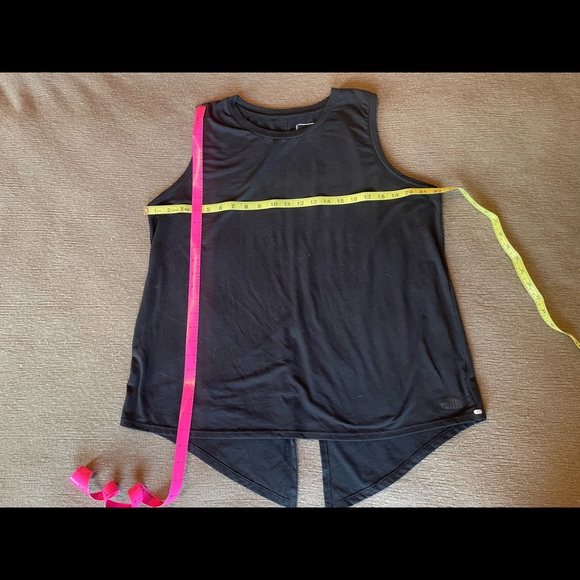 Black North Face Tank with Split Back - Picture 4 of 5